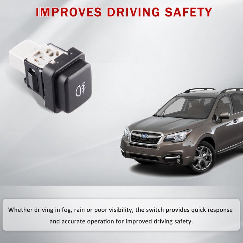 Predep Dash Fog Light Lamp Switch Compatible with 2012-2014 Subaru Impreza 2014-2018 Subaru Forester, Replace H4510FJ000 - Image 3